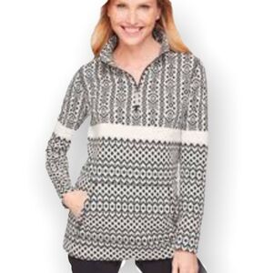 T by Talbot 1/4 zip pullover size small Petite